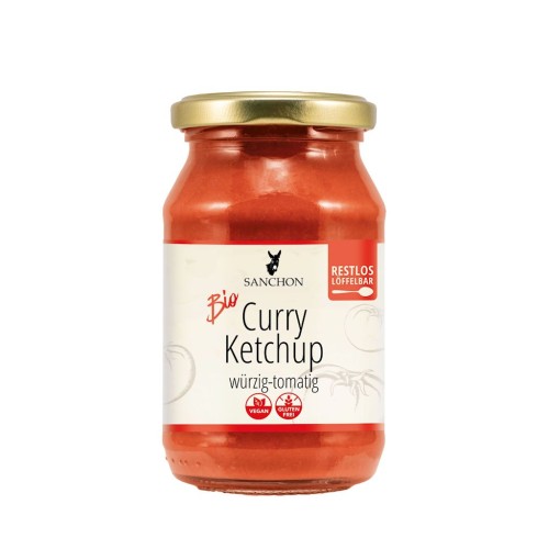 KETCHUP CURRY BEZGLUTENOWY BIO 250 ml - SANCHON-1 33485 