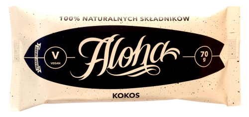 BATON BAKALIOWY Z KOKOSEM ALOHA BEZGLUTENOWY 70 g - ZMIANY ZMIANY-1 33527 