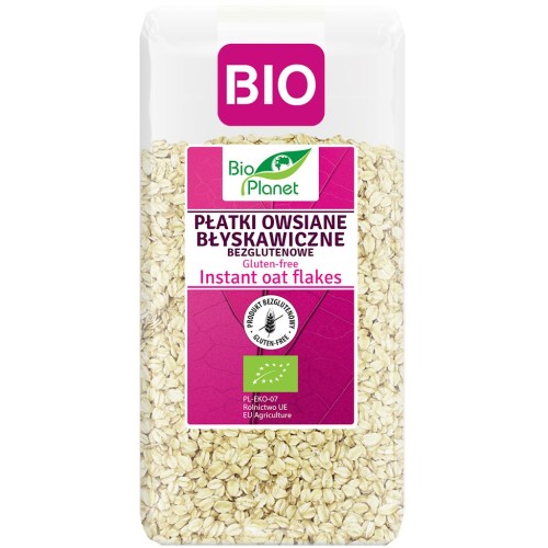 PŁATKI OWSIANE BŁYSKAWICZNE BEZGLUTENOWE BIO 300 g - BIO PLANET-1 33550 