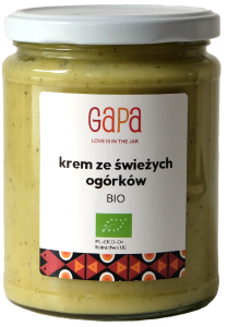 KREM ZE ŚWIEŻYCH OGÓRKÓW BIO 450 g - GAPA