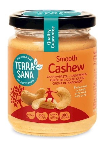 KREM Z ORZECHÓW NERKOWCA PRAŻONYCH 100 % BIO 250 g - TERRASANA-1 33597 