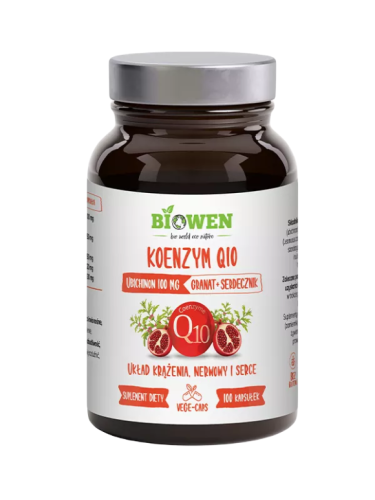 KOENZYM Q10 BEZGLUTENOWY 100 KAPSUŁEK - BIOWEN-1 33602 
