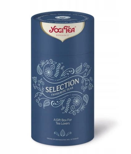 HERBATKA MIX PREZENTOWY BIO (5 SMAKÓW) (30 x 2 g) 60 g - YOGI TEA-1 33622 