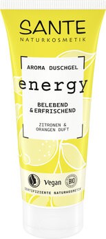 ŻEL POD PRYSZNIC ORZEŹWIAJĄCO - ENERGETYZUJĄCY CYTRYNA I PIGWA ECO 200 ml - SANTE-1 33642 