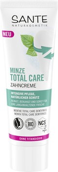 PASTA DO ZĘBÓW MIĘTOWA BEZ FLUORU ECO 75 ml - SANTE-1 33643 