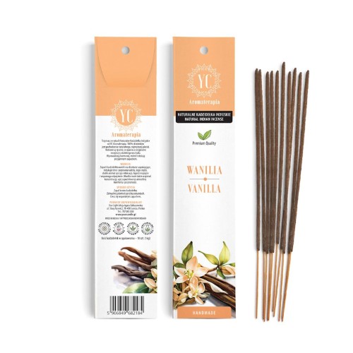 KADZIDEŁKA INDYJSKIE WANILIA (10 szt.) 16 g - YOUR CANDLE-1 33662 