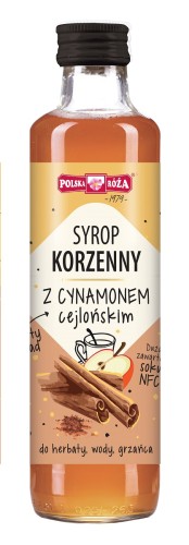 SYROP KORZENNY Z CYNAMONEM 250 ml - POLSKA RÓŻA-1 33671 