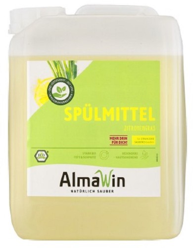 PŁYN DO MYCIA NACZYŃ TRAWA CYTRYNOWA (KONCENTRAT) ECO 5 L - ALMAWIN-1 33705 