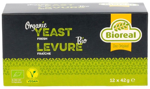DROŻDŻE ŚWIEŻE BIO 42 g - BIOREAL-1 33713 
