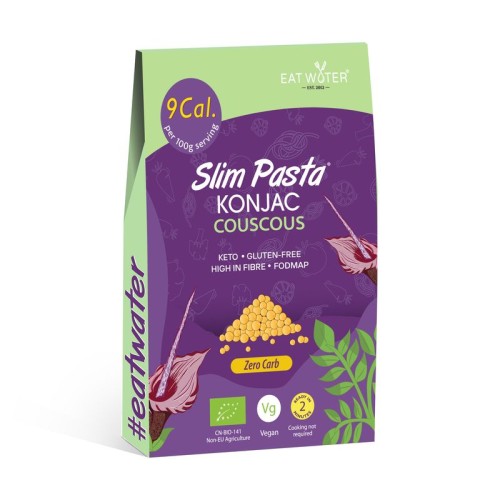 MAKARON (KONJAC) W KSZTAŁCIE KUSKUSU BEZGLUTENOWY BIO 270 g (200 g) - SLIM-1 33731 