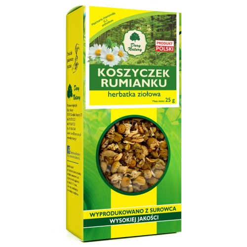 HERBATKA Z KOSZYCZKÓW RUMIANKU 25 g - DARY NATURY-1 33765 