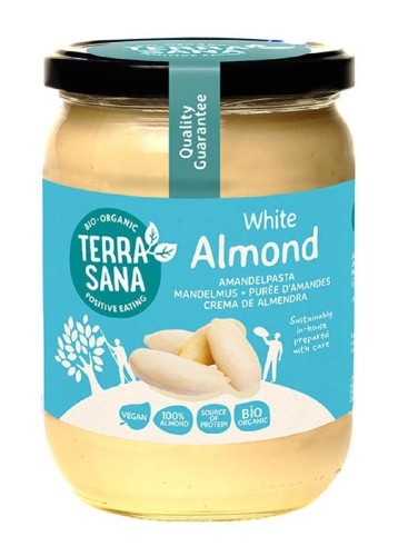 KREM Z MIGDAŁÓW BLANSZOWANYCH 100 % BIO 500 g - TERRASANA-1 33820 
