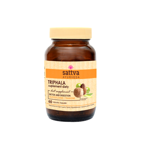 TRIPHALA EKSTRAKT (450 mg) 60 KAPSUŁEK - SATTVA-1 33837 