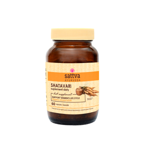 SHATAVARI EKSTRAKT (450 mg) 60 KAPSUŁEK - SATTVA-1 33838 