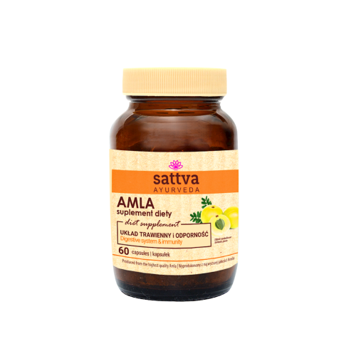 AMLA EKSTRAKT (450 mg) 60 KAPSUŁEK - SATTVA-1 33843 