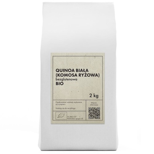 QUINOA BIAŁA BEZGLUTENOWA BIO 2 kg - THE PLANET-1 33866 