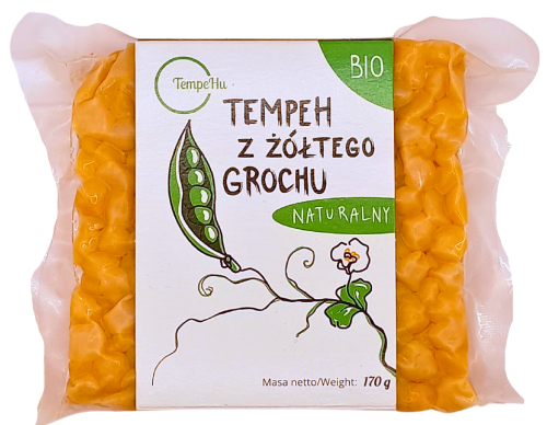 TEMPEH Z GROCHU ŻÓŁTEGO BIO 170 g - TEMPEHU-1 33884 