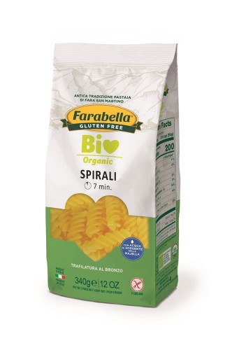 MAKARON (KUKURYDZIANO - RYŻOWY) ŚWIDERKI BEZGLUTENOWY BIO 340 g - FARABELLA-1 33899 