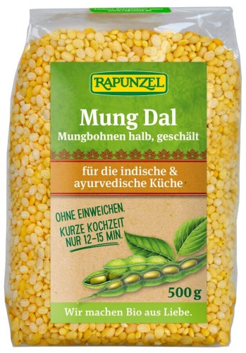 FASOLA MUNG OBRANA POŁÓWKI NA DAL BIO 500 g - RAPUNZEL-1 33916 