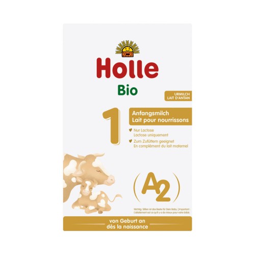 MLEKO A2 KROWIE 1 POCZĄTKOWE DLA NIEMOWLĄT BIO 400 g - HOLLE-1 33929 