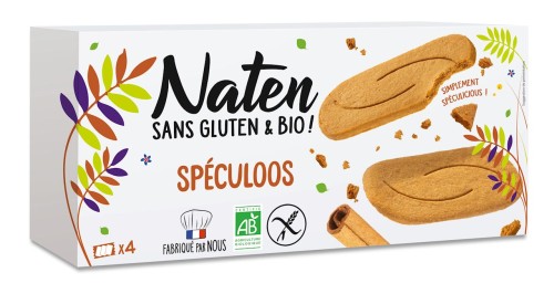 CIASTKA CYNAMONOWE BEZGLUTENOWE BIO 120 g - NATEN-1 33938 