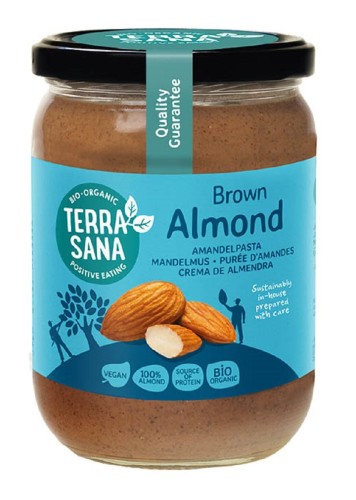 KREM Z MIGDAŁÓW PRAŻONYCH 100 % BIO 500 g - TERRASANA-1 33942 