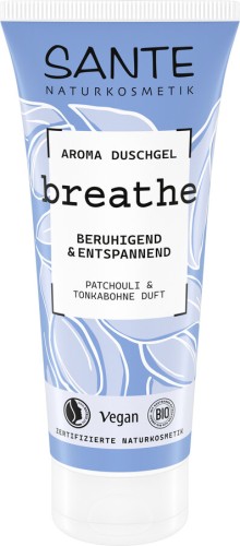 ŻEL POD PRYSZNIC BREATHE PACZULA I FASOLA TONKA ECO 200 ml - SANTE-1 33964 