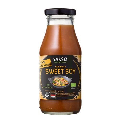 SOS SOJOWY SŁODKI DO WOKA BIO 240 ml - YAKSO-1 33979 