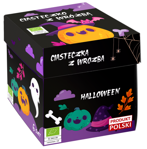 CIASTECZKA Z WRÓŻBĄ BIO (6 szt.) 36 g - D&D FUN COOKIES (PRODUKT SEZONOWY)-1 34000 
