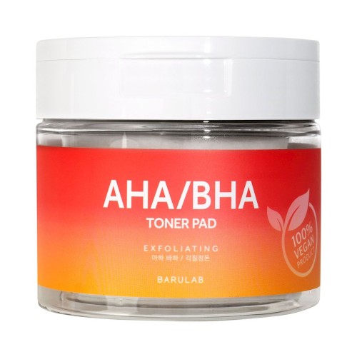 PŁATKI DO TWARZY TONIZUJĄCE AHA/BHA 160 g - BARULAB-1 34021 