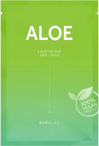 MASECZKA DO TWARZY W PŁACHCIE ALOES 23 g - BARULAB