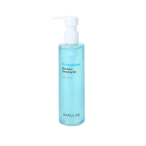 ŻEL DO TWARZY OCZYSZCZAJĄCY Z 10 RODZAJAMI KWASU HIALURONOWEGO 200 ml - BARULAB-1 34062 