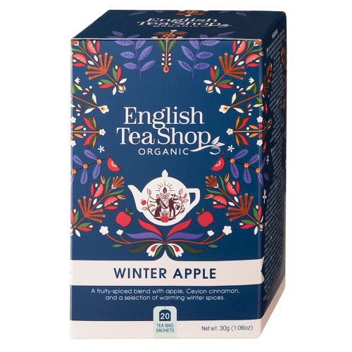 HERBATKA ZIMOWE JABŁKO BIO (20 x 1,5 g) 30 g - ENGLISH TEA SHOP ORGANIC (PRODUKT SEZONOWY)-1 34071 