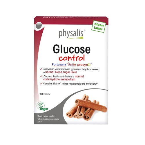 TABLETKI NA KONTROLĘ POZIOMU GLUKOZY 30 szt. - PHYSALIS-1 34092 