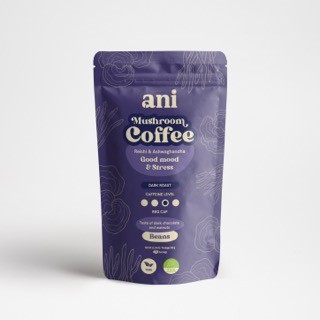 KAWA ZIARNISTA ARABICA Z REISHI I ASHWAGANDHĄ BIO 350 g - ANI-1 34112 