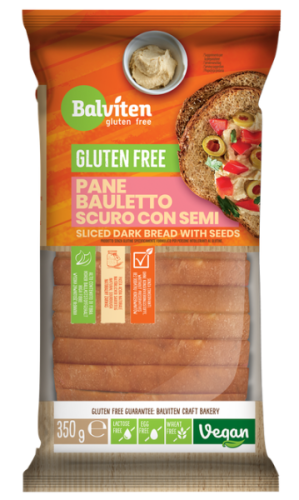 CHLEB CIEMNY Z ZIARNAMI KROJONY BEZGLUTENOWY 350 g - BALVITEN-1 34126 