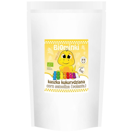 KASZKA KUKURYDZIANA BEZ DODATKU CUKRÓW BIO 500 g - BIOMINKI-1 34137 