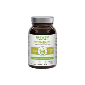 WITAMINA D3 100 µg (4000 j.m) 120 KAPSŁEK - BIOWEN