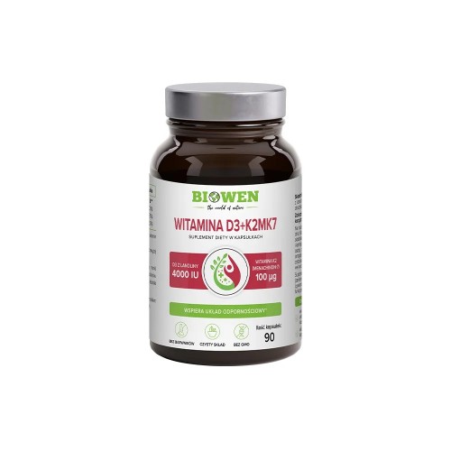 WITAMINA K2 + D3 90 KAPSŁEK - BIOWEN-1 34155 
