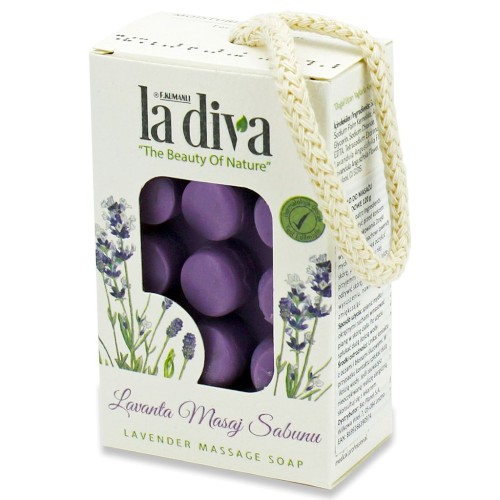 MYDŁO DO MASAŻU LAWENDOWE 120 g - LA DIVA-1 34166 
