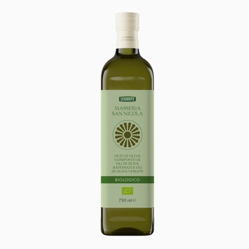 OLIWA Z OLIWEK DO GOTOWANIA I SMAŻENIA BIO 750 ml - LEVANTE (MASSERIA SAN NICOLA)-1 34198 