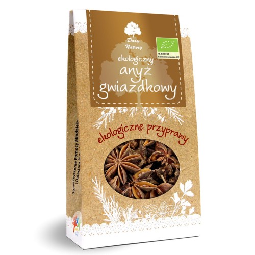 ANYŻ GWIAZDKOWY BIO 30 g - DARY NATURY-1 34203 
