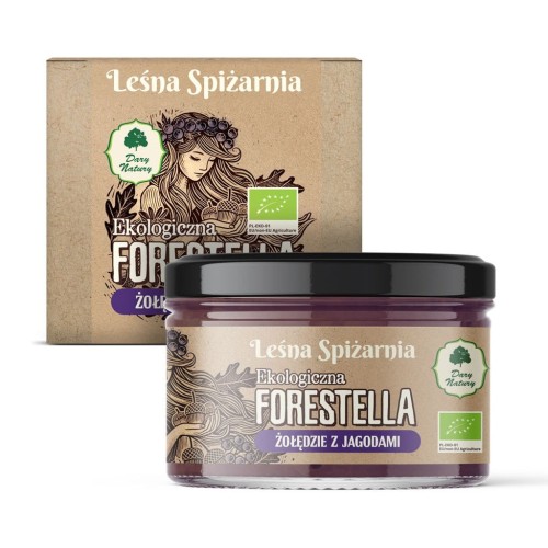 FORESTELLA ŻOŁĘDZIOWA Z JAGODAMI BIO 200 g - DARY NATURY-1 34209 