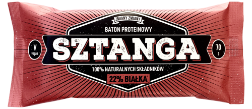 BATON PROTEINOWY SZTANGA BEZGLUTENOWY 70 g - ZMIANY ZMIANY-1 34229 