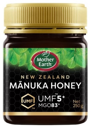 MIÓD MANUKA MGO 83+ UMF 5+ 250 g - MOTHER EARTH-1 34270 