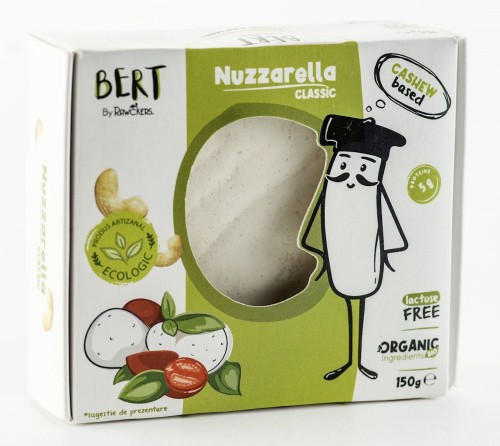 WEGAŃSKA ALTERNATYWA SERA TYPU MOZZARELLA Z ORZECHÓW NERKOWCA BIO 150 g - BERT-1 34277 