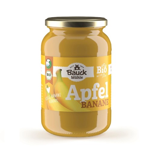 MUS JABŁKO - BANAN BEZ DODATKU CUKRÓW BIO 360 g - BAUCK MUHLE-1 34307 