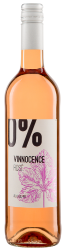 WINO BEZALKOHOLOWE CUVÉE RÓŻOWE SŁODKIE BIO 750 ml - VINNOCENCE-1 34341 