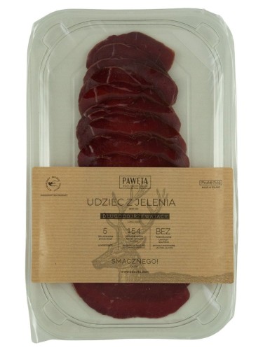 UDZIEC Z JELENIA DOJRZEWAJĄCY PLASTRY BEZGLUTENOWY 65 g - PAWĘTA-1 34367 