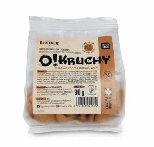 CIASTKA Z CZEKOLADĄ BEZGLUTENOWE O!KRUCHY 90 g - GLUTENEX